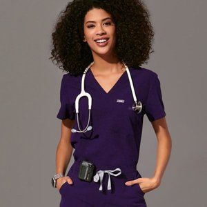 Multiple Figs Casma Three Pocket Scrub Tops